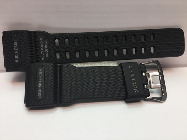 Casio Original Watchband GWG-100 Black. Strap for MudMaster Multi Band 6. Band