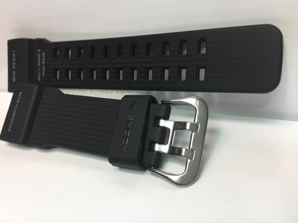 Casio Original Watchband GWG-100 Black. Strap for MudMaster Multi Band 6. Band