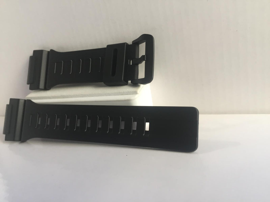 Casio Original Watchband for MCW-200. Black Resin Strap/Band – WristWatcher