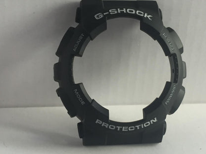 Casio Original Watch Parts Bezel/Shell for GA-100 -1A4 Black w/White Lettering.