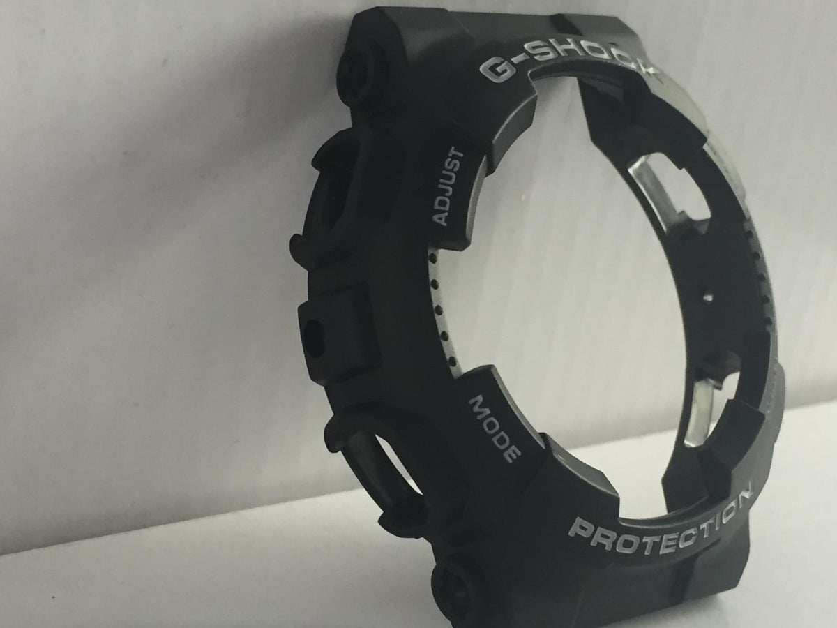 Casio Original Watch Parts Bezel/Shell for GA-100 -1A4 Black w/White Lettering.