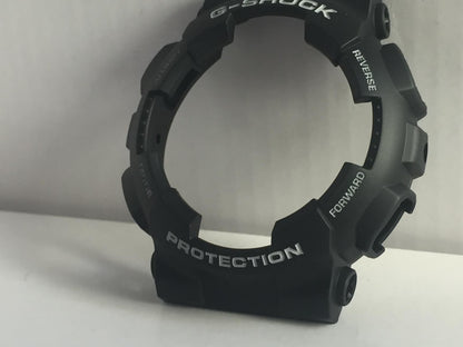Casio Original Watch Parts Bezel/Shell for GA-100 -1A4. Black w/White Lettering.