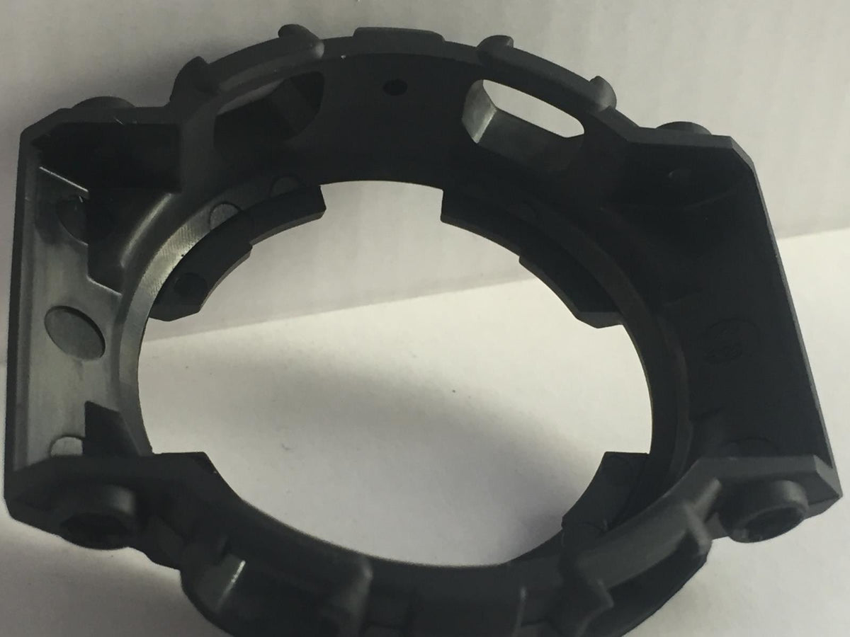 Casio Original Watch Parts Bezel/Shell for GA-100 -1A4 Black w/White Lettering.