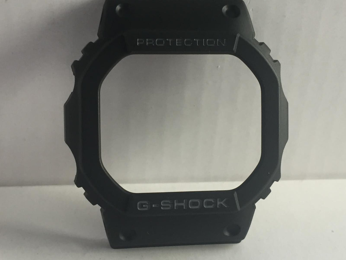 Casio Original Watch Parts Bezel/Shell for GW-5000 Black w/White Lettering.