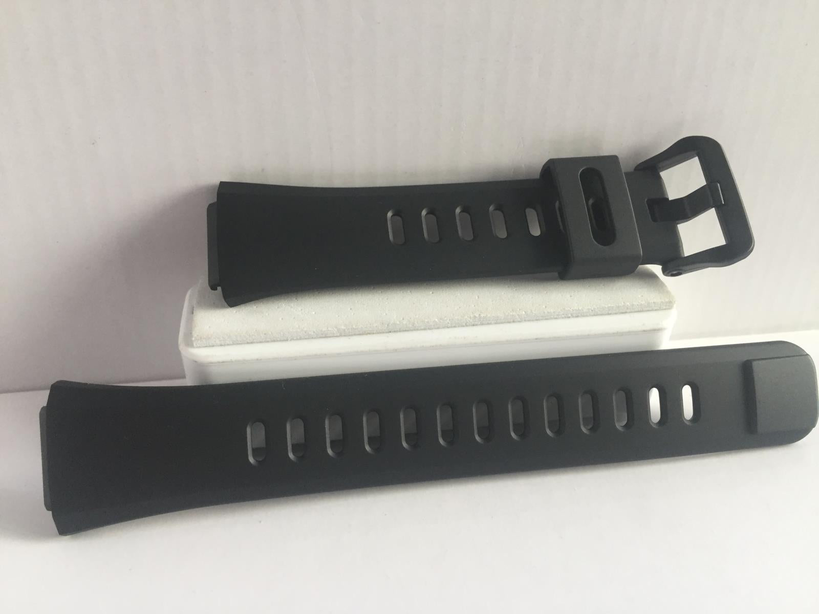 Casio Original Watchband for WS-1000 Lap Memory 60. Strap/Band Black.