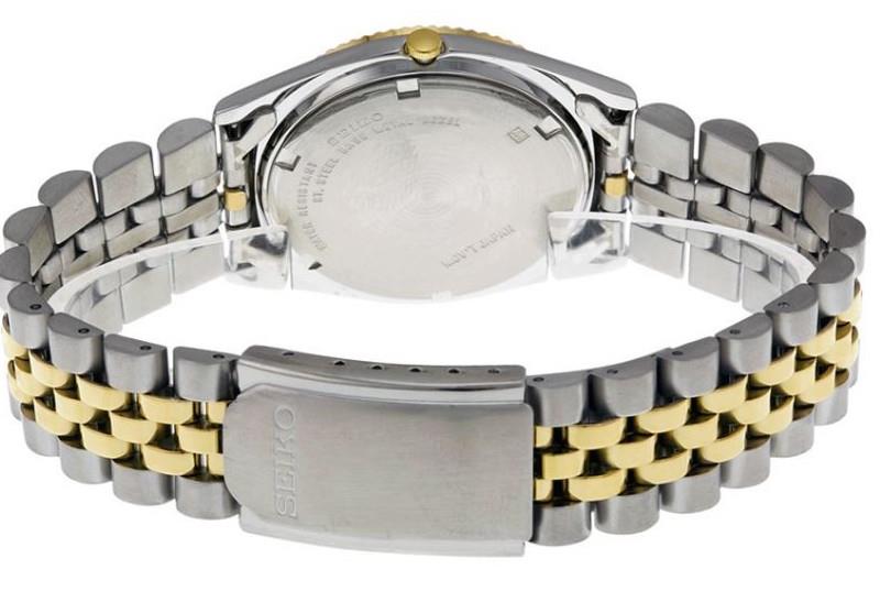 Seiko SGF204 Traditional Mens Two Tone Day Date Water Resist w