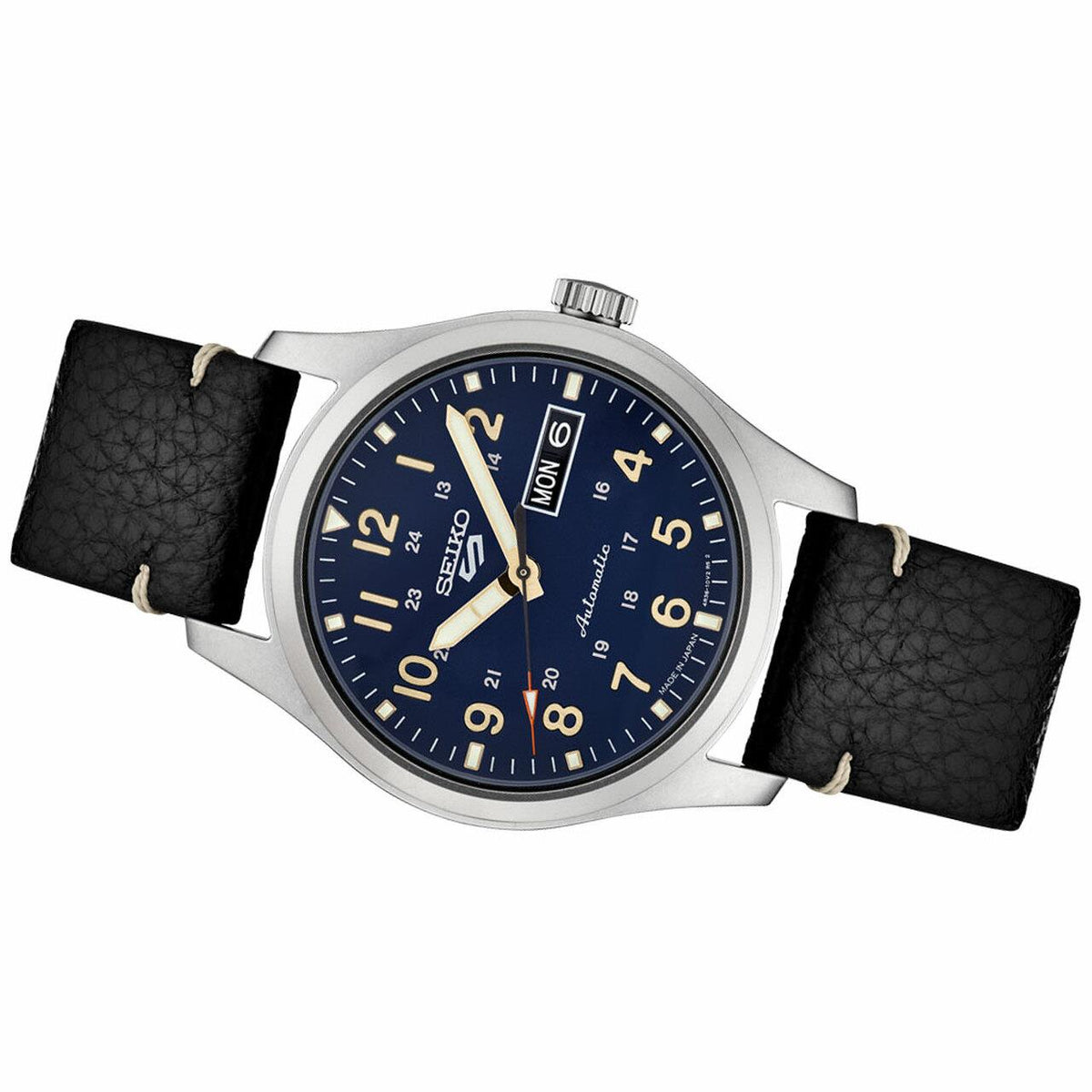 Seiko SRPG39 Mechanical Automatic Batteryless Mens Watch w/Day&Date.100m Water