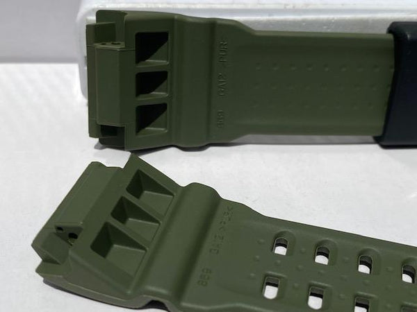 Casio Original Watchband for GG-1000 -1A3 Green Mud Resist Strap/Band.