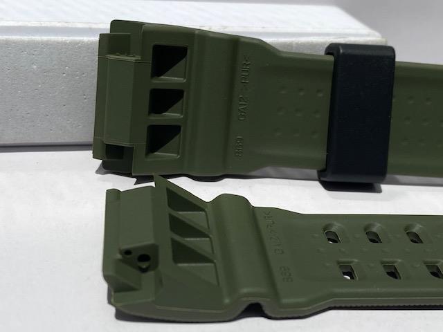 Casio Original Watchband for GG-1000 -1A3 Green Mud Resist Strap/Band.