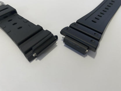 Casio Original Watchband for GA-2100 -1A Black Resin Strap With Spring Bars