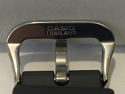 Casio Original Watchband for GA-2100 -1A Black Resin Strap With Spring Bars