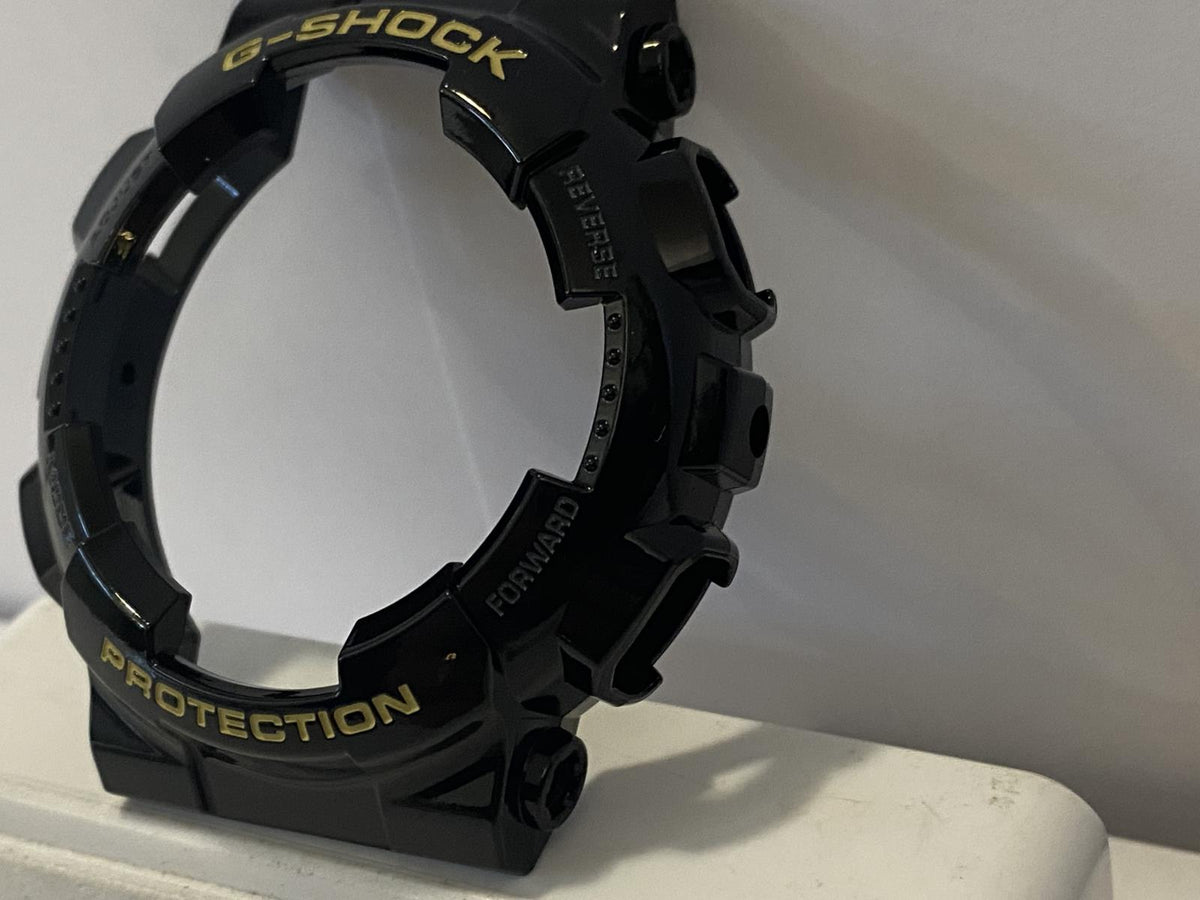 Casio Original Watch Parts GA-110 gb-1a Dark Green Bezel Yellow Letters