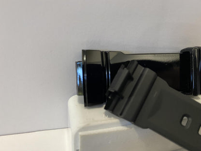 Casio Watchband BGA-190,BGA-195 Polished Black Baby-G Strap. Original Band.
