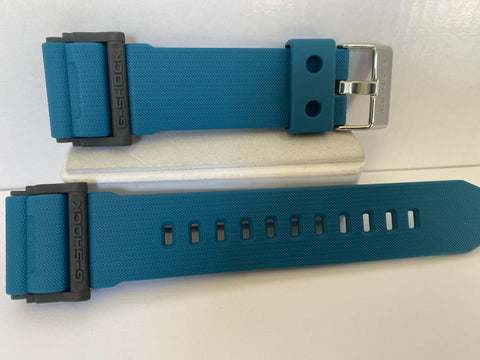 Casio Watchband GD-400 -2 Aqua/Blue Original Casio Resin Strap