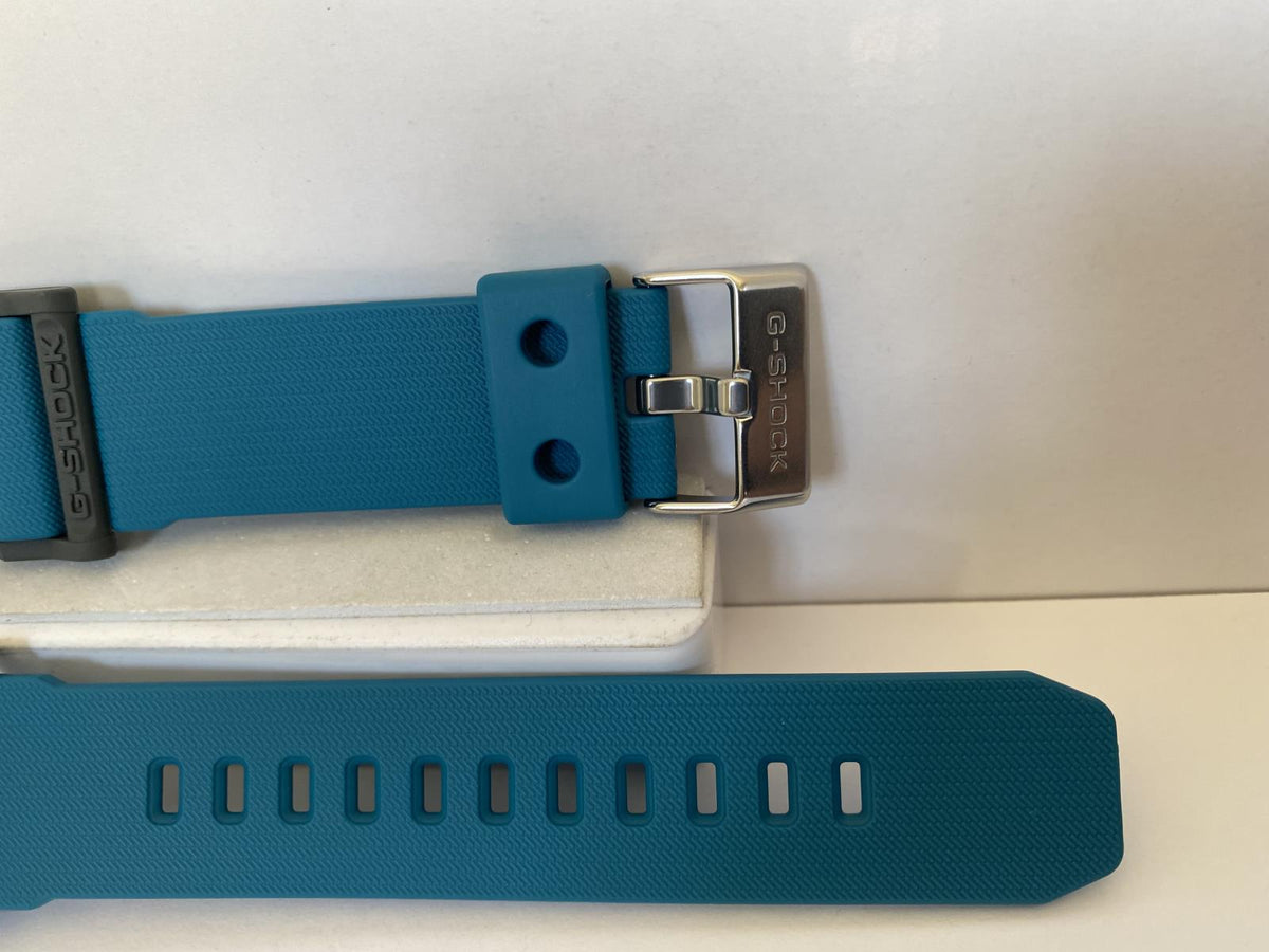 Casio Watchband GD-400 -2 Aqua/Blue Original Casio Resin Strap