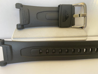 Casio Watchband PAG-240 -8 Dark Gray Casio Original PathFinder Strap/Band