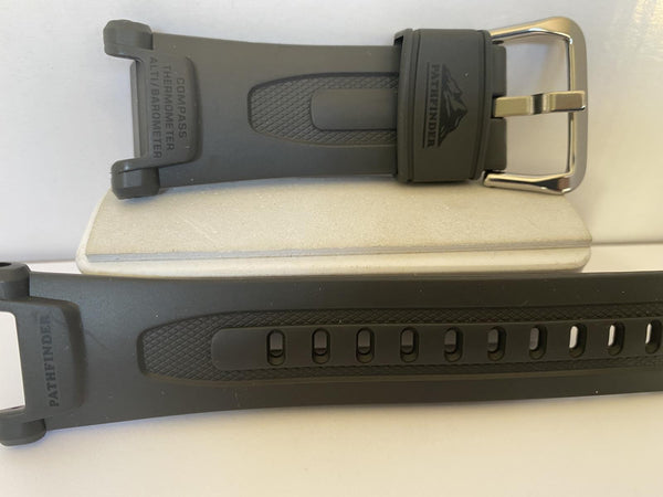 Casio Watchband PAG-240 -8 Dark Gray Casio Original PathFinder Strap/Band