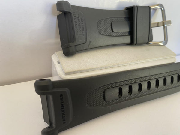 Casio Watchband PAG-240 -8 Dark Gray Casio Original PathFinder Strap/Band