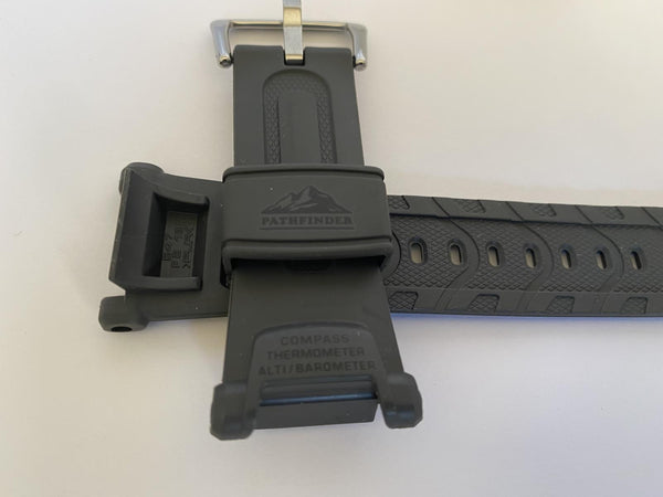 Casio Watchband PAG-240 -8 Dark Gray Casio Original PathFinder Strap/Band