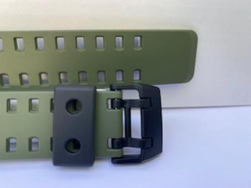 Casio Original Watchband GA-700 UC-3 Military Green Rubber Strap G-Shock