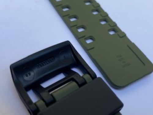 Casio Original Watchband GA-700 UC-3 Military Green Rubber Strap G-Shock