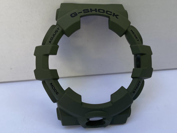 Casio Original Watch Parts.GA-700 UC-3 Military Green Bezel/Shell.Black Graphics