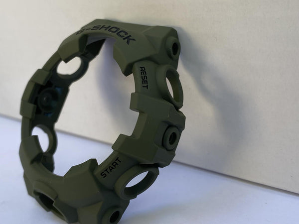 Casio Original Watch Parts.GA-700 UC-3 Military Green Bezel/Shell.Black Graphics
