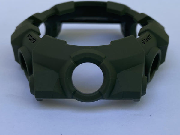 Casio Original Watch Parts.GA-700 UC-3 Military Green Bezel/Shell.Black Graphics
