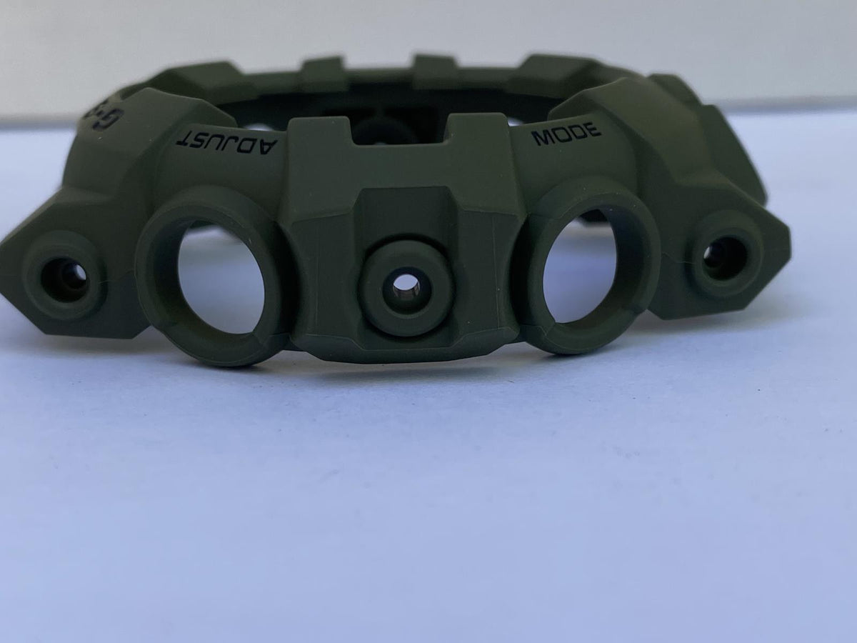 Casio Original Watch Parts.GA-700 UC-3 Military Green Bezel/Shell.Black Graphics