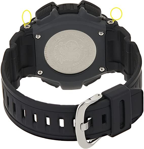 Casio Watch Parts Pair Band Screws.Fits: G-9300,GW-9300, GW-9330,GW-9400,GW-9430