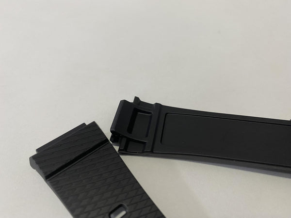 Casio Original Watchband For Model HDC-700. Black Resin Strap.Band