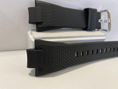 Casio Original Watchband Model GST-B400 Black Resin Strap Band