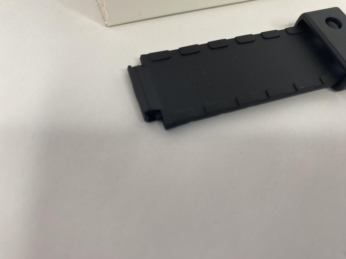 Casio Original Watchband Model MW-240 Black Resin Strap.16mm wide: 22mm Shoulder