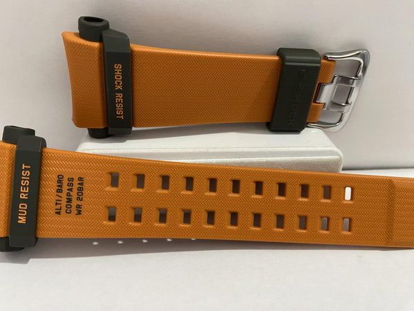 Casio Watchband GG-B100 Orange MudMaster Original Strap. Band