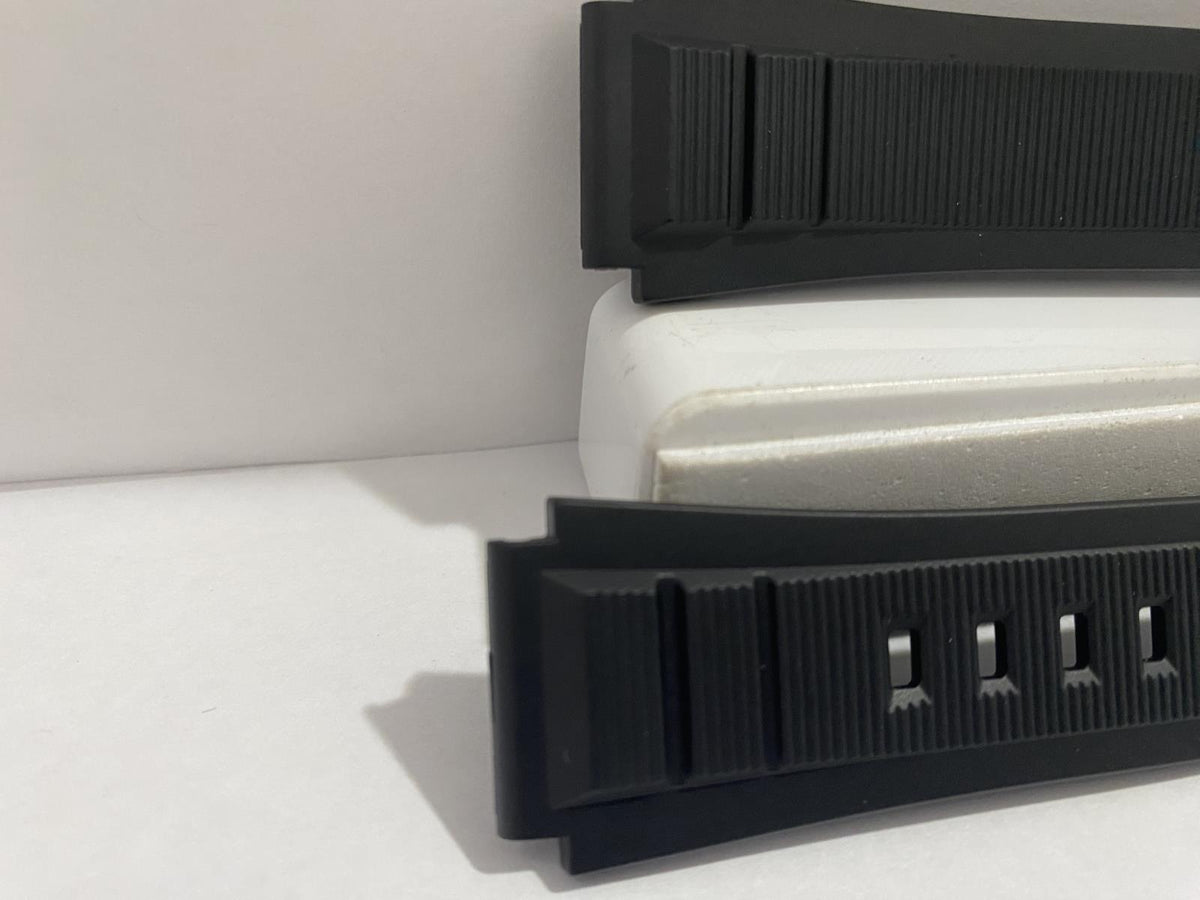 Casio Watchband MWA-100 Black. Original Resin Strap. Band