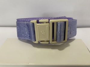 Casio Watchband Baby-G. Purple Nylon Grip Wrap Around Strap. 20mm