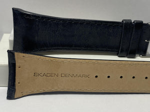 Skagen Watchband Unknown Model. Screw Attached Mens Strap.See Pics Compatibility