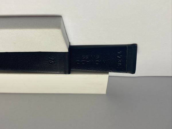 Original Movado Watchband 18mm Black Calfskin Swiss Made Strap / Band.