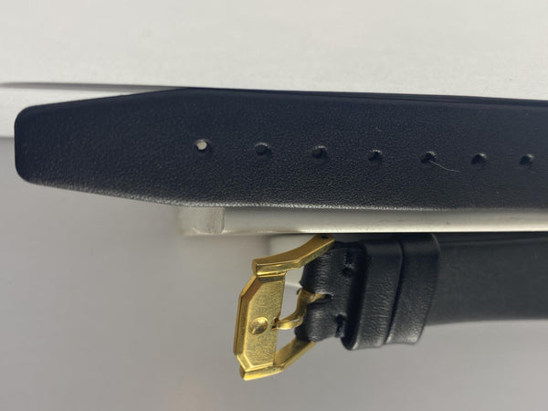 Original Movado Watchband 18mm Black Calfskin Swiss Made Strap / Band.